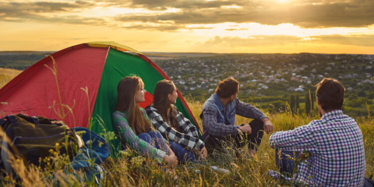 namiot dla czterech osób